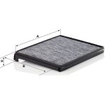 Mann & Hummel Innenraumfilter LKW CUK 33 001