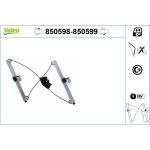 VALEO 850599 Fensterheber VALEO 850599 Fensterheber