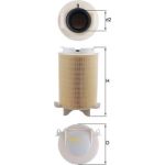 MAHLE Luftfilter LX 1566 MAHLE Luftfilter LX 1566