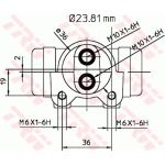Radbremszylinder BWK223 Radbremszylinder BWK223