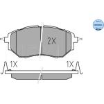 Bremsbelagsatz Subaru P. Legacy Iv 3.0 03- Mit Sensor 025 242 2218/W Bremsbelagsatz Subaru P. Legacy Iv 3.0 03- Mit Sensor 025 242 2218/W