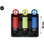 KS TOOLS 1/2-Zoll-Aluminiumfelgen-Power-Radmuttern-Satz, robust, 3-teilig 515.1070 KS TOOLS 1/2-Zoll-Aluminiumfelgen-Power-Radmuttern-Satz, robust, 3-teilig 515.1070