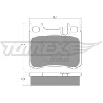 TOMEX brakes Bremsbelagsatz, Scheibenbremse TX 12-30 TOMEX brakes Bremsbelagsatz, Scheibenbremse TX 12-30