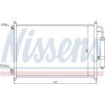 Nissens Klimakondensator PKW 940121 Nissens Klimakondensator PKW 940121