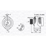 Magneti Marelli Lichtmaschine 063730029010 Magneti Marelli Lichtmaschine 063730029010