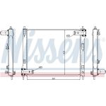 Nissens Wasserkühler PKW 67370