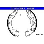 ATE Bremsbacken 03.0137-0256.2 ATE Bremsbacken 03.0137-0256.2