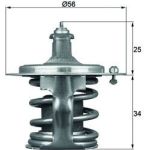 Thermostateinsatz mit Dichtung TX 79 78D Thermostateinsatz mit Dichtung TX 79 78D