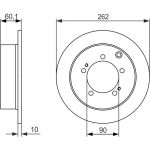 Bremsscheibe 0 986 479 603 Bremsscheibe 0 986 479 603