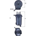 MAHLE Kraftstofffilter KL 600D MAHLE Kraftstofffilter KL 600D