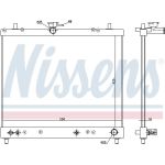 Nissens Wasserkühler PKW 617402 Nissens Wasserkühler PKW 617402