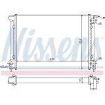 Nissens Wasserkühler PKW 651811 Nissens Wasserkühler PKW 651811