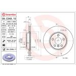 11 481 131 Bremsscheibe VA 09.C349.11 11 481 131 Bremsscheibe VA 09.C349.11