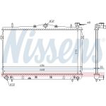 Nissens Wasserkühler PKW 62298 Nissens Wasserkühler PKW 62298
