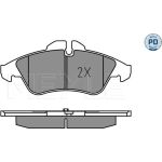 Bremsbelagsatz Db P. Sprinter 208-314 95-/Vito 10 025 239 9020/PD Bremsbelagsatz Db P. Sprinter 208-314 95-/Vito 10 025 239 9020/PD