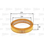 Valeo Luftfilter 585619 Valeo Luftfilter 585619