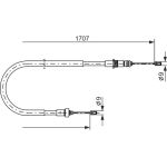 Handbremsseil 1987477587 Handbremsseil 1987477587