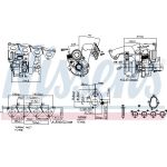 NISSENS Turbolader 93130