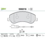 Valeo Bremsbelagsatz 598816