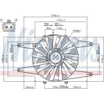 Nissens Kühlerlüfter PKW 85103
