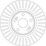 72 481 070 Bremsscheibe VA DF6233S 72 481 070 Bremsscheibe VA DF6233S