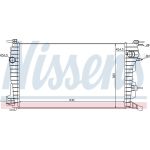 Nissens Wasserkühler PKW 637616 Nissens Wasserkühler PKW 637616
