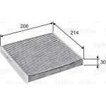 715747 Valeo Innenraumfilter 715747 715747 Valeo Innenraumfilter 715747