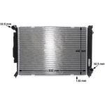 MAHLE Kühler, Motorkühlung CR 1416 000S MAHLE Kühler, Motorkühlung CR 1416 000S