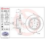 11 482 040 Bremsscheibe HA 09.9869.81 11 482 040 Bremsscheibe HA 09.9869.81