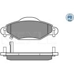 Bremsbelagsatz Toypta P. Yaris 01- Bosch System 025 233 4017/PD Bremsbelagsatz Toypta P. Yaris 01- Bosch System 025 233 4017/PD