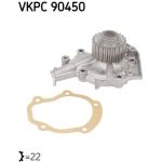 SKF Wasserpumpe VKPC 90450 SKF Wasserpumpe VKPC 90450