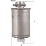MAHLE Kraftstofffilter KL 197 MAHLE Kraftstofffilter KL 197