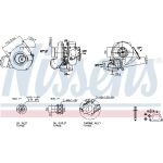 NISSENS Turbolader 93215 NISSENS Turbolader 93215