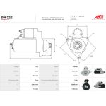 S0632S AS-PL Anlasser (Starter) S0632S