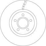 76 481 037 Bremsscheibe VA DF6653 76 481 037 Bremsscheibe VA DF6653