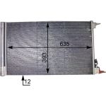 MAHLE Kondensator, Klimaanlage AC 552 000P MAHLE Kondensator, Klimaanlage AC 552 000P
