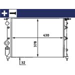MAHLE Kühler, Motorkühlung CR 476 000S MAHLE Kühler, Motorkühlung CR 476 000S