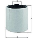 MAHLE Luftfilter LX 2831