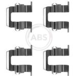A.B.S. Zubehörsatz Scheibenbremsbeläge 1259Q A.B.S. Zubehörsatz Scheibenbremsbeläge 1259Q