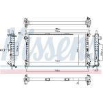 Nissens Wasserkühler PKW 62021A Nissens Wasserkühler PKW 62021A