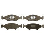 Bremsbelagsatz Ford P. Fiesta 89 GDB1222