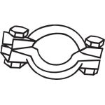 Bosal Abgasanlagenhalter 254-375