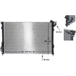 Kühler, Motorkühlung CR 984 000S