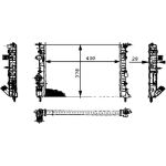 MAHLE Kühler, Motorkühlung CR 449 000P MAHLE Kühler, Motorkühlung CR 449 000P