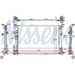 Nissens Wasserkühler PKW 67186 Nissens Wasserkühler PKW 67186