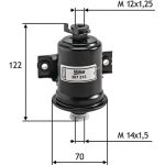 VALEO Kraftstofffilter 587213