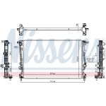 Wasserkühler PKW 606524 Wasserkühler PKW 606524