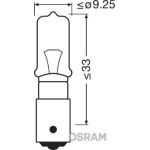 H21W 12V 21W BAY9s Original Spare Part 1 St. OSRAM 64136 H21W 12V 21W BAY9s Original Spare Part 1 St. OSRAM 64136