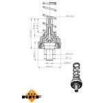 NRF Kühlmittelthermostat 725203 NRF Kühlmittelthermostat 725203