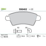 Valeo Bremsbelagsatz 598462 Valeo Bremsbelagsatz 598462